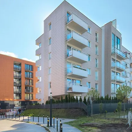 Modern With Balcony Srodmiescie By Renters * Danzig